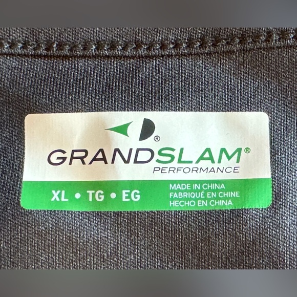 Grandslam Performance Shirt. Wicking Fabric, Ventilated & Sun Protection Top. XL - Picture 5 of 9